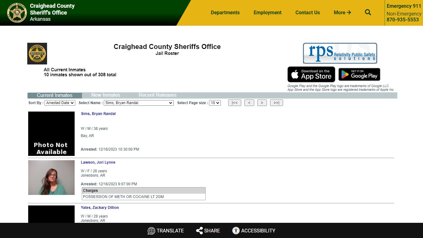 Craighead County Arkansas Sheriff's Office | Jonesboro - Lake City